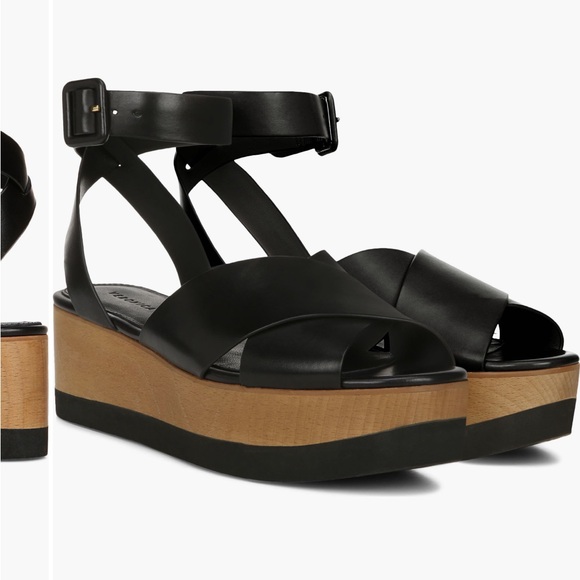 NWT Veronica Beard Platform Sandal - Picture 2 of 12